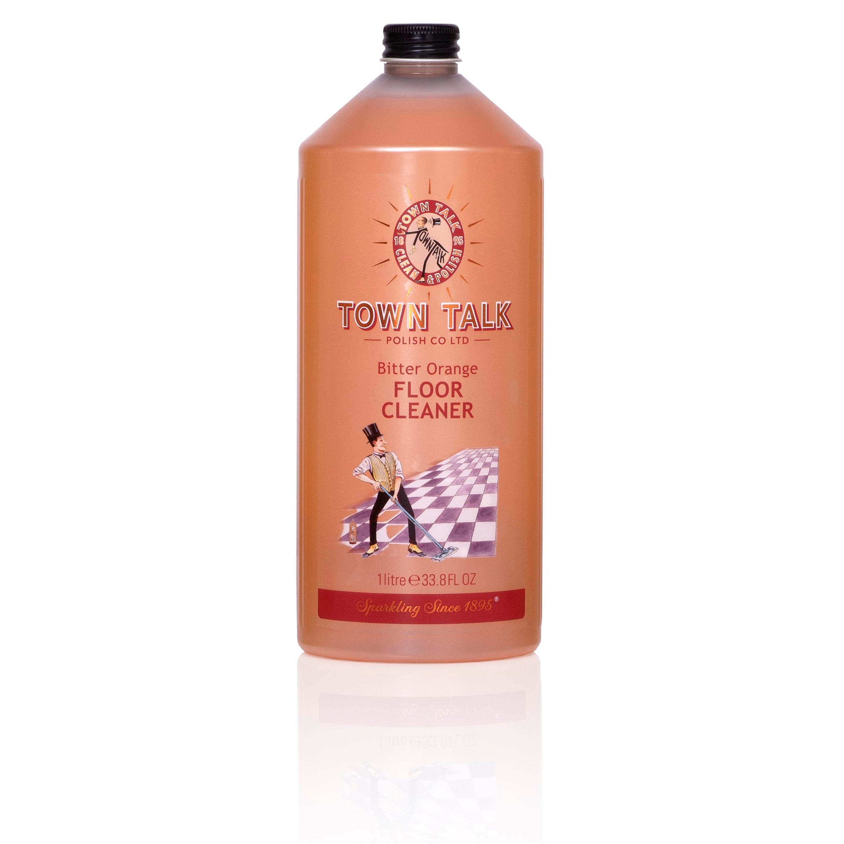 Town Talk Polish Bitter Orange Floor Cleaner 1 Litre Bottle